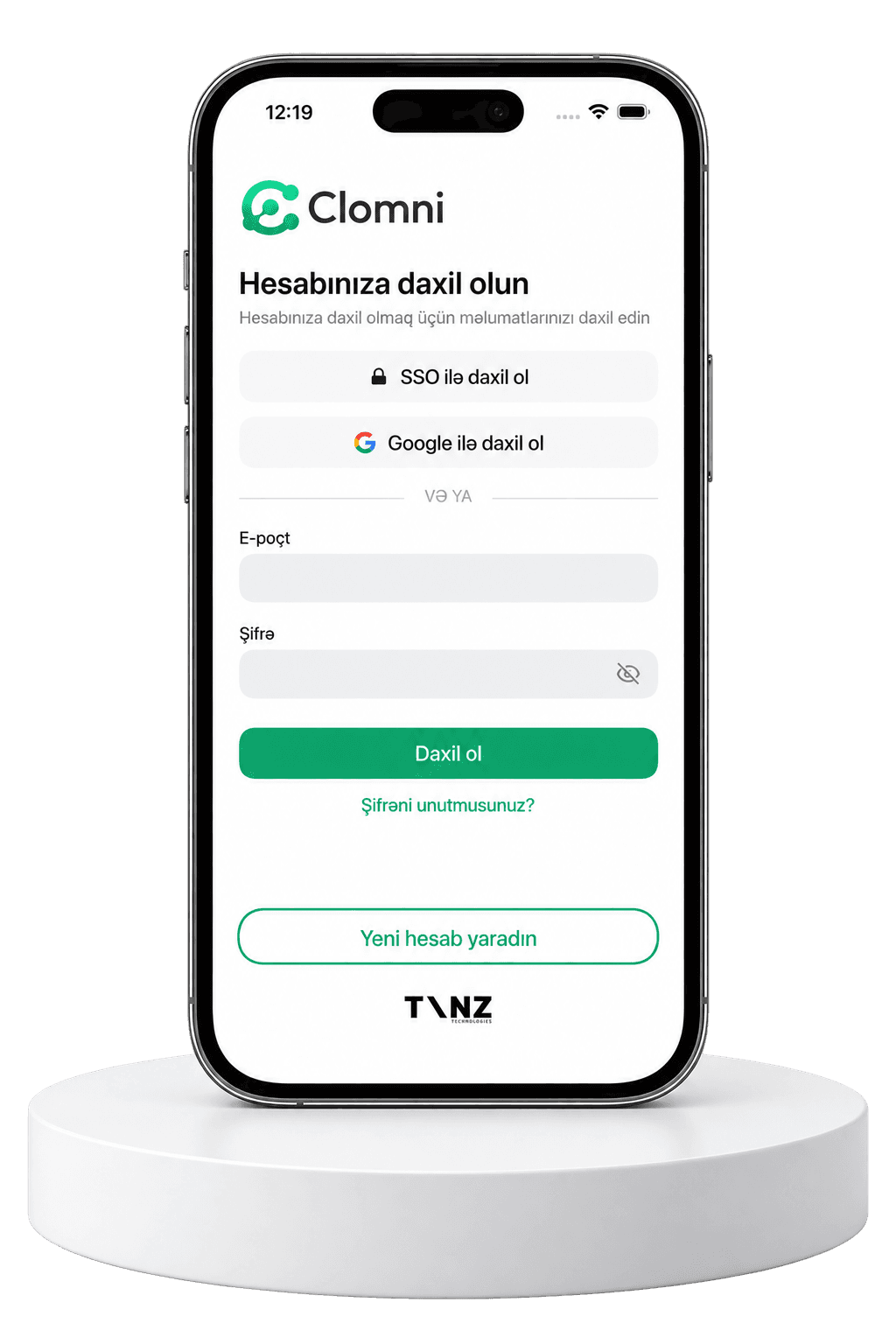 mobile app